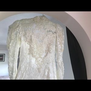 WEDDING DRESS CARLISLE BRIDAL 1990